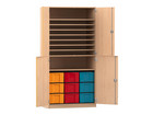 Flexeo® Bastelschrank 9 grosse Boxen 9 Fächer