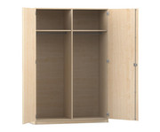 Flexeo® Garderobenschrank mit beidseitiger Garderobe 1