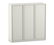 Flexeo® Polsterhockerregal mittelhoch 9 Fächer 2