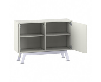 Flexeo® Lounge Möbel 2 Reihen 2 Türen 4 Fächer