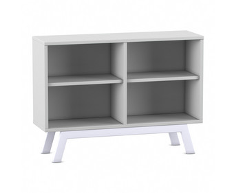 Flexeo® Lounge Möbel 2 Reihen 4 Fächer