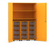 Flexeo® Garagenschrank PRO 3 Rollcontainer 12 Boxen Gr M 2 Fächer 6