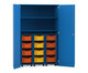 Flexeo® Garagenschrank PRO 3 Rollcontainer 12 Boxen Gr M 2 Fächer 3
