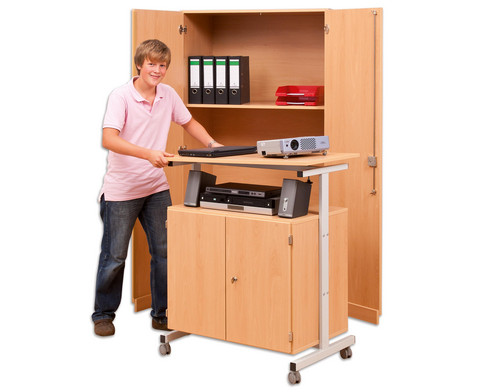 Flexeo® Garagenschrank, leer H x B x T: 190 x 94,4 x 60 cm - betzold.ch