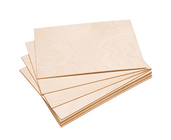 Sperrholzplatten 21 x 30 cm 10 Stück