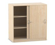 Flexeo® Schiebetürenschrank 3 Fächer 1