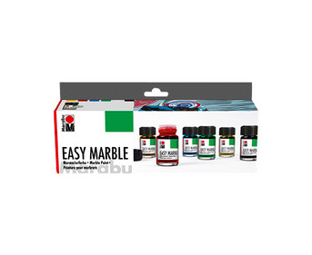 Marabu easy marble Marmorierfarben 6er Set