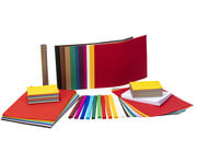 folia XXL Bastelset mit Papier und Karton 1320 teilig 1