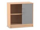 Flexeo® Rollladenschrank 2 Fächer = 2 Ordnerhöhen