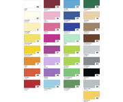 Tonkarton in Einzelfarben 220 g/m² 50 x 70 cm 10 Bogen 2