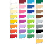 folia Tonkarton 220 g/m² 50 x 70 cm 10 Bogen einer Farbe 2