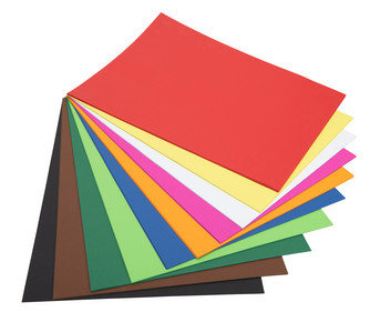 folia Tonkarton 220 g/m² 50 x 70 cm 100 Bogen 10 Farben