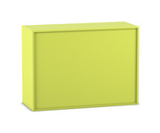 Flexeo® Aufsatzschrank 6 Fächer 2 Türen Breite 126 4 cm 3