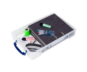 Really Useful Aufbewahrungsbox mit Deckel stapelbar 2