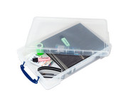 Really Useful Aufbewahrungsbox mit Deckel stapelbar 3
