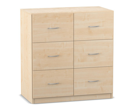 Flexeo® Schrank 6 grosse Schubladen Breite 94 4 cm