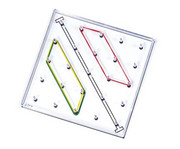 Betzold Karten für transparente Geometrie Boards Spiegelsymmetrie 2