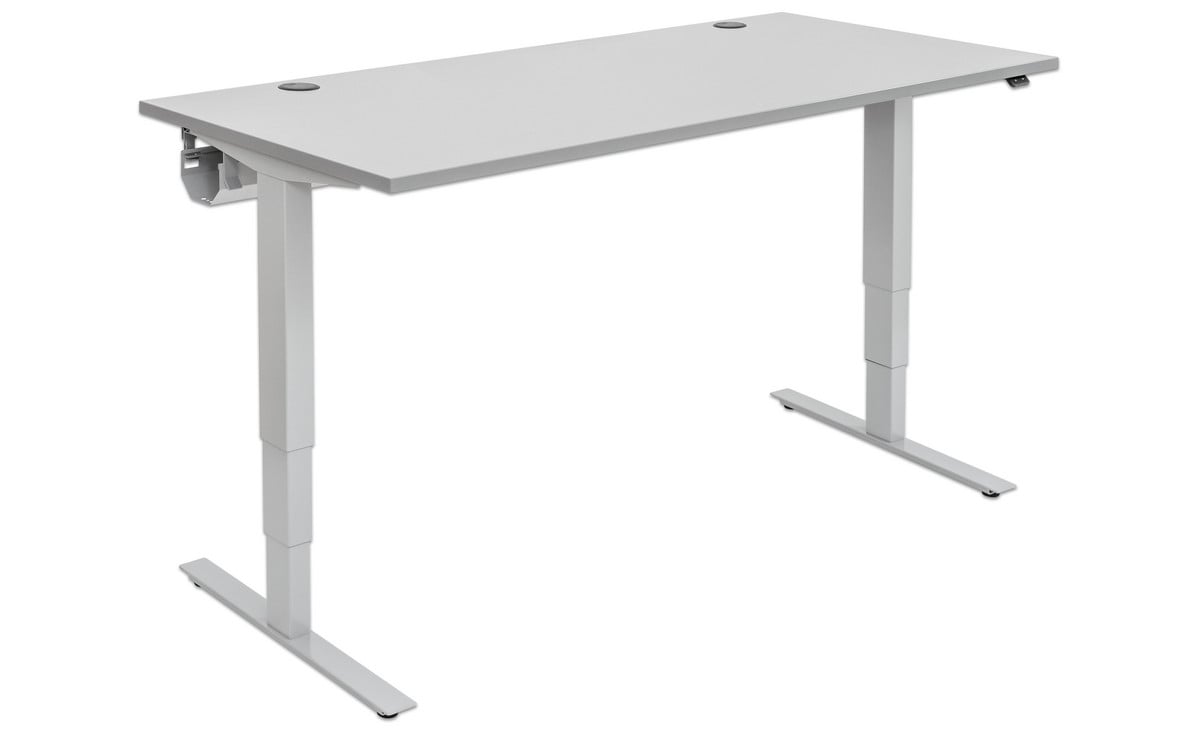Flexeo® Schreibtisch höhenverstellbar, B x T: 160 x 80 cm