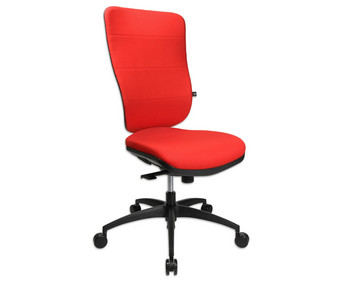 Topstar Bürostuhl Pro mit High Tech Rückenlehne ohne Armlehnen