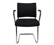 Topstar Besucherstuhl Schwinger mit Armlehnen 2er Set 3