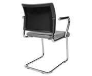 Besucherstuhl Schwinger mit Armlehnen 2er Set 6