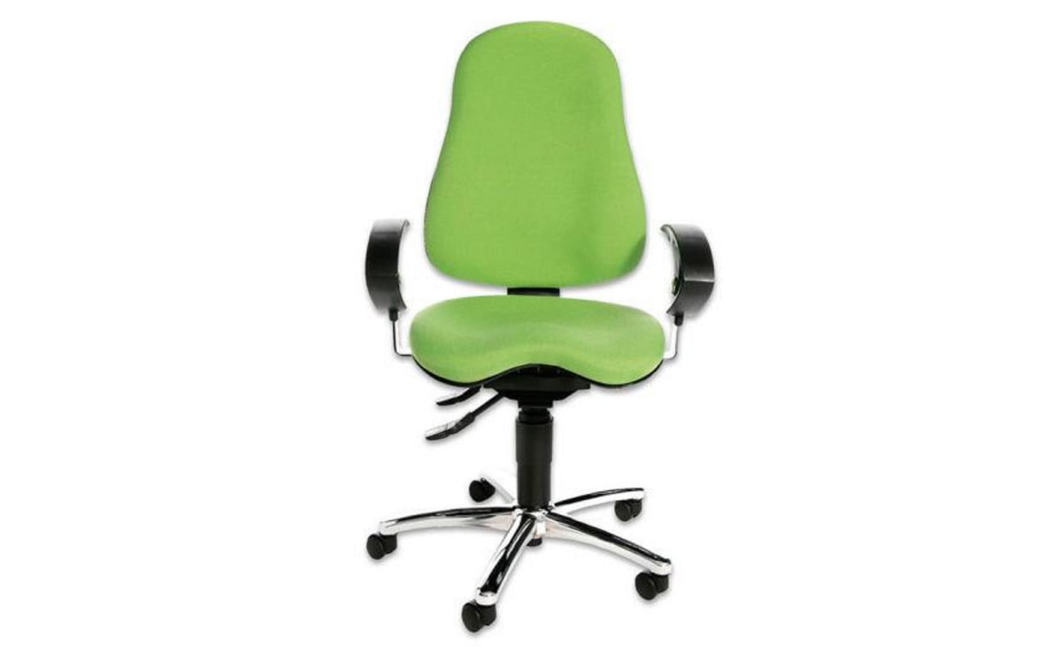 Bürostuhl „comfort“ mit Hartbodenrollen