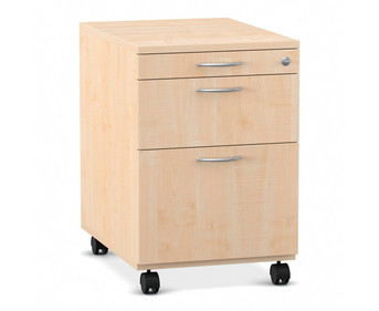 Flexeo® Schreibtisch Container mit 3 Schubladen