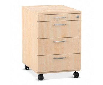 Flexeo® Schreibtisch Container mit 4 Schubladen