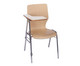 Stuhl mit klappbarer Schreibflaeche aus Holz-6