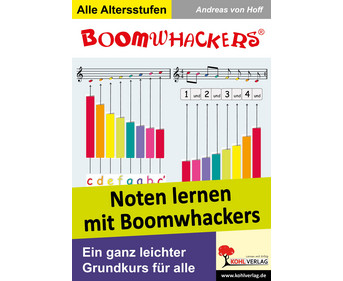 Noten lernen mit Boomwhackers