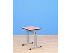 Einer Schülertisch mit C Fuss 70 x 55 cm