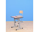 Einer Schülertisch mit C Fuss 70 x 55 cm 2