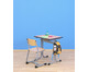 Einer Schülertisch mit C Fuss 70 x 55 cm 5