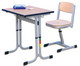 Einer Schülertisch mit C Fuss höhenverstellbar 70 x 55 cm 1