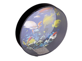 Betzold Musik Ocean-Drum im farbenfrohen Meeres-Design