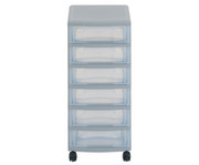 Flexeo® Rollcontainer 6 kleine Boxen 2