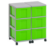 Flexeo® Container System 2 Reihen 6 grosse Boxen 2