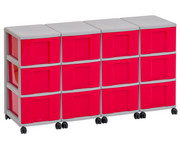 Flexeo® Container System 4 Reihen 12 grosse Boxen 3