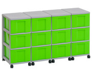 Flexeo® Container System 4 Reihen 12 grosse Boxen 5