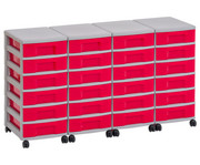 Flexeo® Container System 4 Reihen 24 kleine Boxen 3