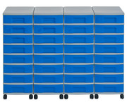 Flexeo® Container System 4 Reihen 32 kleine Boxen 4
