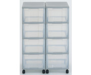 Flexeo® Container System 2 Reihen 8 grosse Boxen 1
