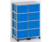 Flexeo® Container System 2 Reihen 8 grosse Boxen 3