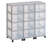 Flexeo® Container System 3 Reihen 12 grosse Boxen 1
