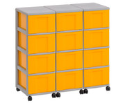Flexeo® Container System 3 Reihen 12 grosse Boxen 2