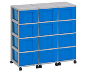 Flexeo® Container System 3 Reihen 12 grosse Boxen 4