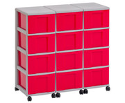 Flexeo® Container System 3 Reihen 12 grosse Boxen 5