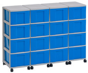 Flexeo® Container System 4 Reihen 16 grosse Boxen 4