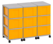Flexeo® Container System 3 Reihen 9 grosse Boxen 2