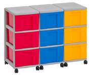 Flexeo® Container System 3 Reihen 9 grosse Boxen 6
